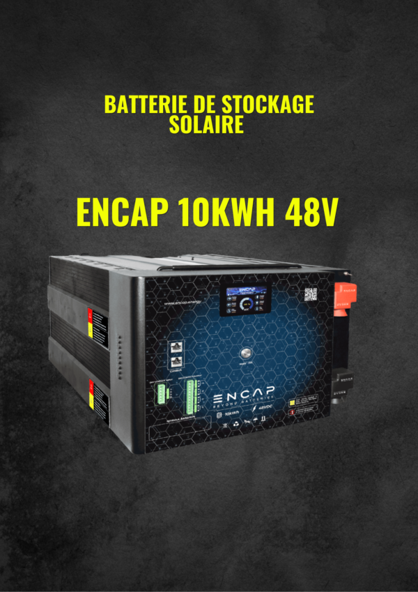Batterie solaire ENCAP 10 kWh – 48 V Stockage d'énergie solaire – Image 6